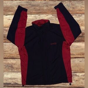 Vintage 90s Ralph Lauren Chaps Hooded Windbreaker Jacket